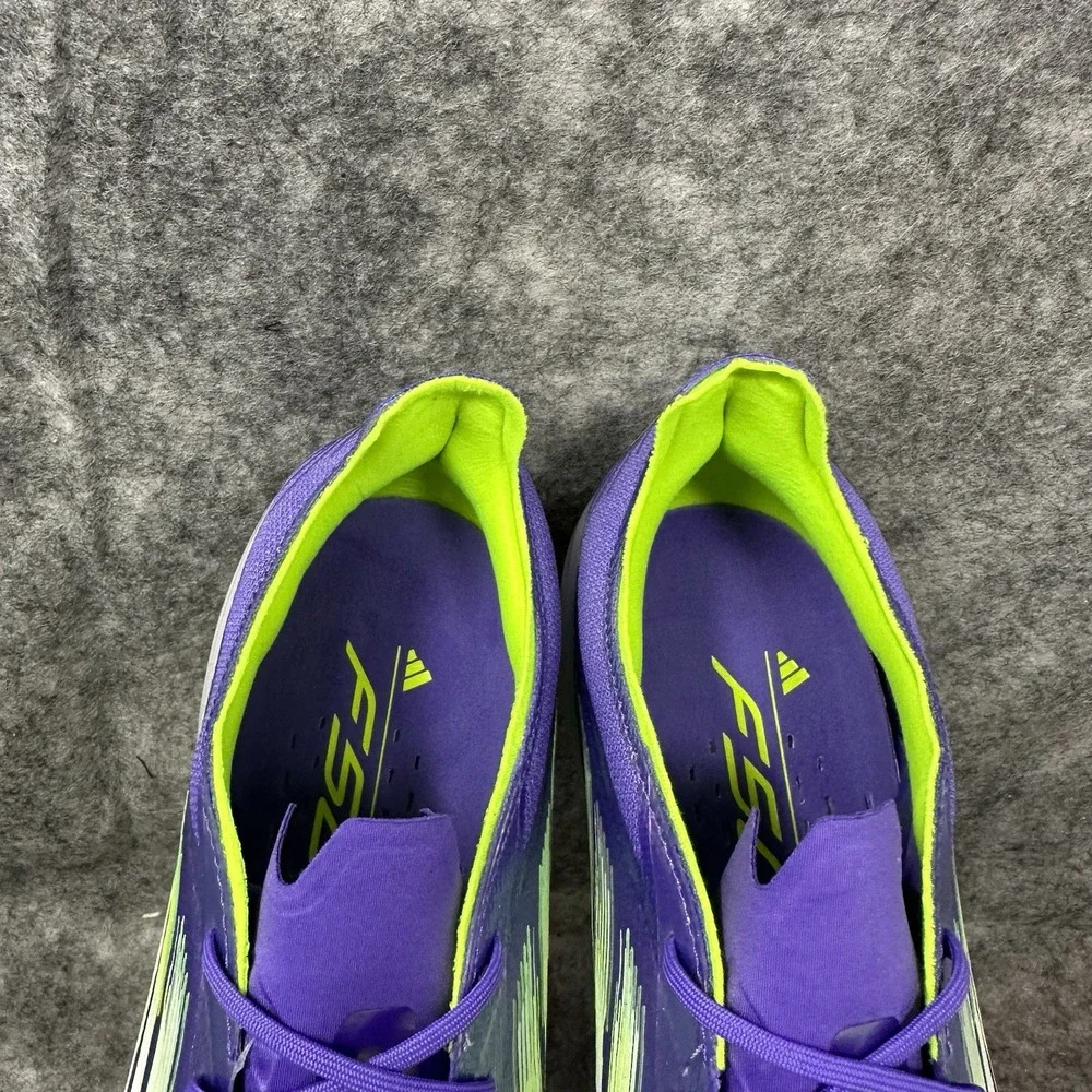 Adidas Adizero F50 Elite FG Soccer Cleats Mens 12.5 Purple Radiant Blaze JH7615